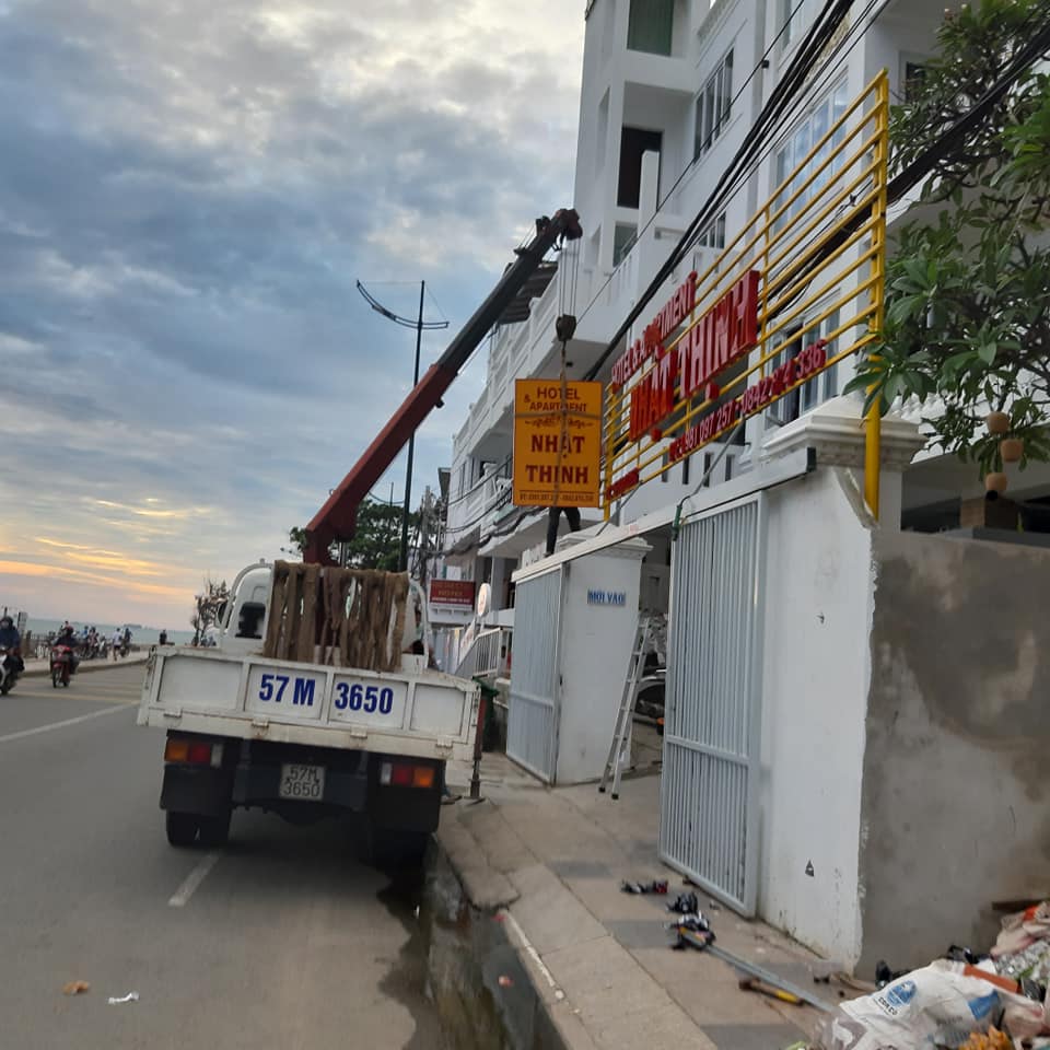 bảng hiệu quảng cáo hoàn thiện tại Vũng Tàu
