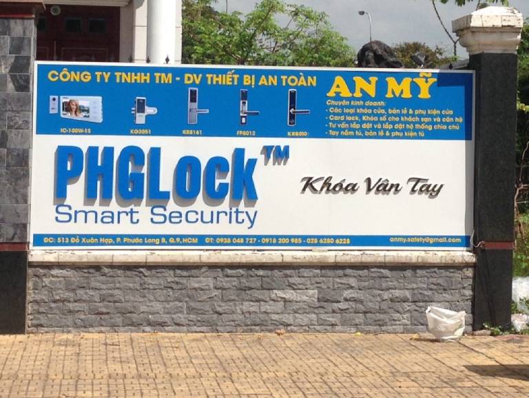 bảng hiệu alu chữ nổi Vũng Tàu đẹp