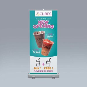 Standee cuốn nhôm quảng cáo sự kiện chuyên nghiệp tại Vũng Tàu