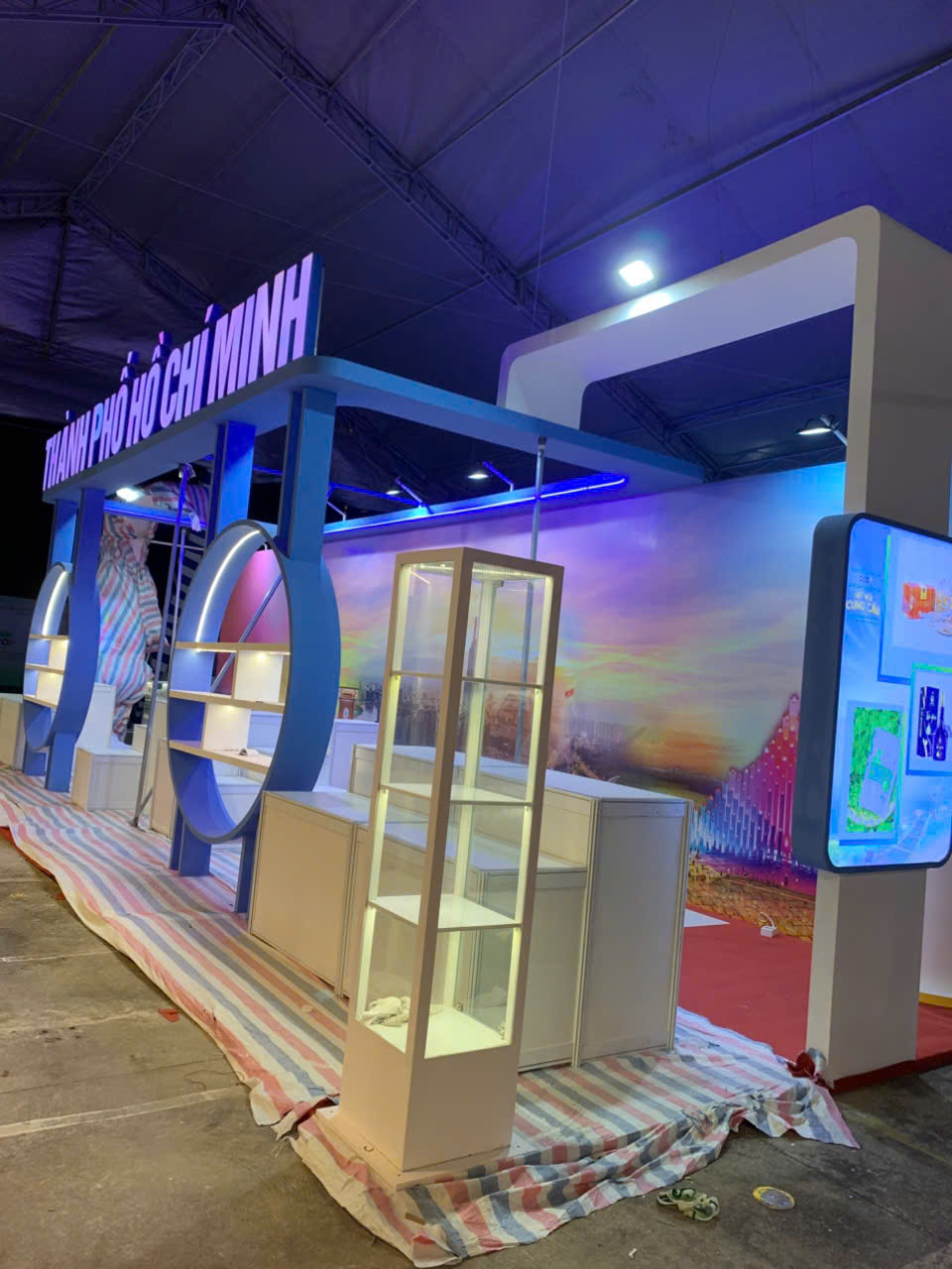 thi công booth ở Vũng Tàu chuyên nghiệp thu hút khách hàng