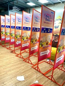 Standee sự kiện hội chợ quảng cáo chuyên nghiệp tại Vũng Tàu