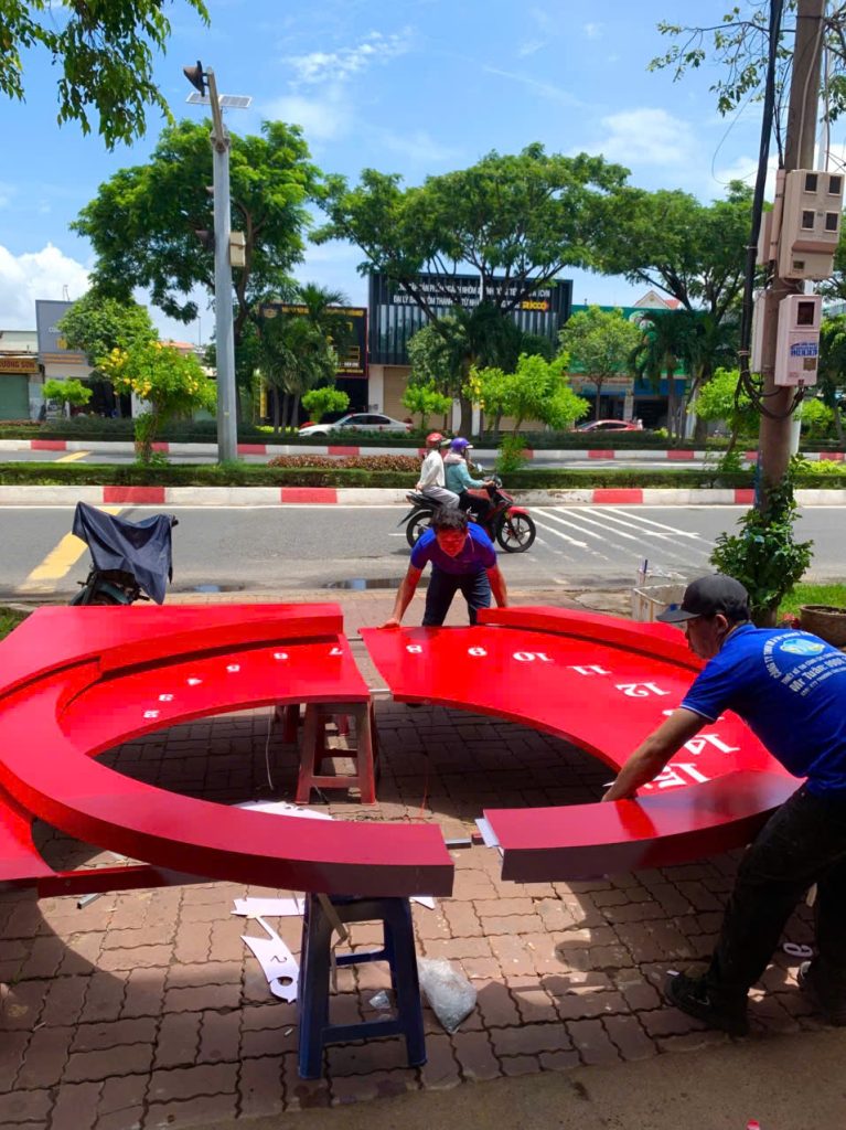 Booth sự kiện 3D thiết kế và thi công chuyên nghiệp tại Bà Rịa Vũng Tàu